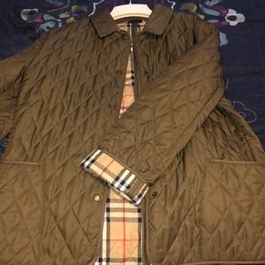 Burberry diamond quilted jacket